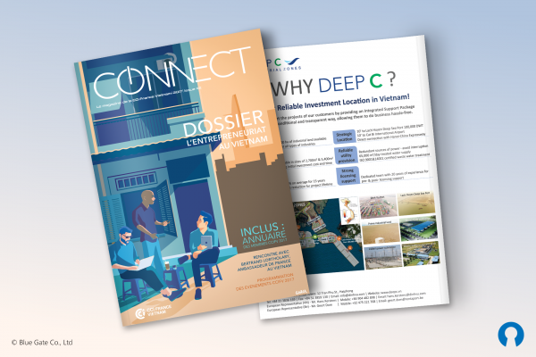 CONNECT 2 Magazine (CCI France Vietnam - March 2017) - Cover